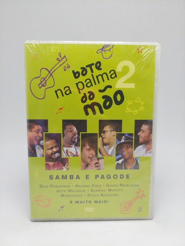 Dvd Bate Na Palma Da Mão 2 - Samba A Pagode - Origial