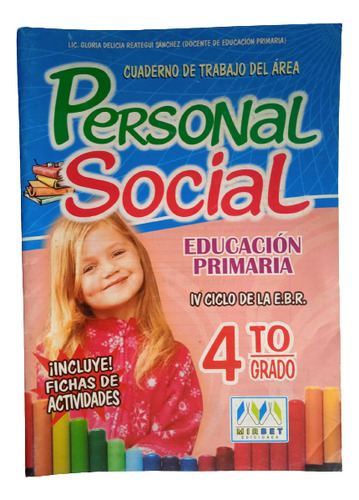 Personal Social 4to Grado Primaria Actividades Ed. Mirbet.