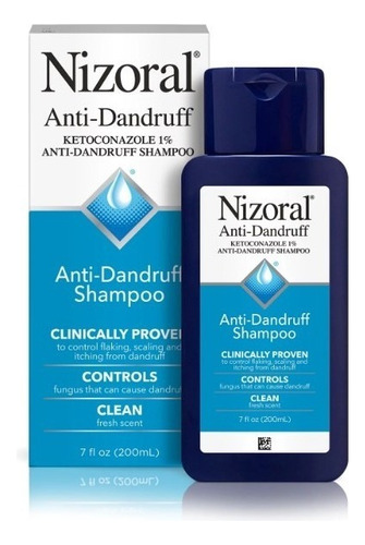 Shampoo Anticaspa Nizoral 7 Oz Ketoconazol 1% 200 Ml