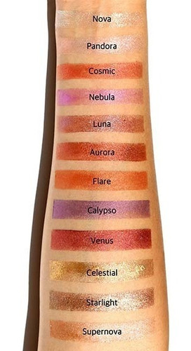 Imagen 3 de 4 de Paleta De Sombras Day Dream Amor Us 12 Tonos Originales