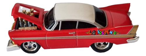 M2 Machines 1958 Plymouth Fury Ground Pounder Vermelho Loose