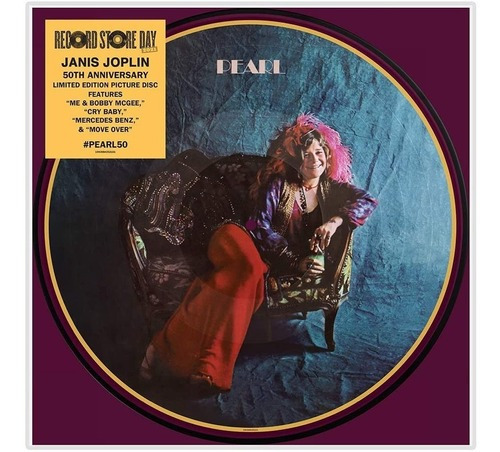 Janis Joplin Pearl Lp Picture Vinyl Rsd 2021