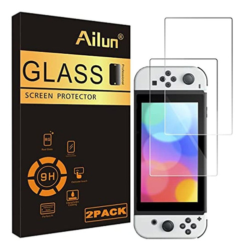 Ailun Glass Protector De Pantalla Compatible Con Nintendo Sw