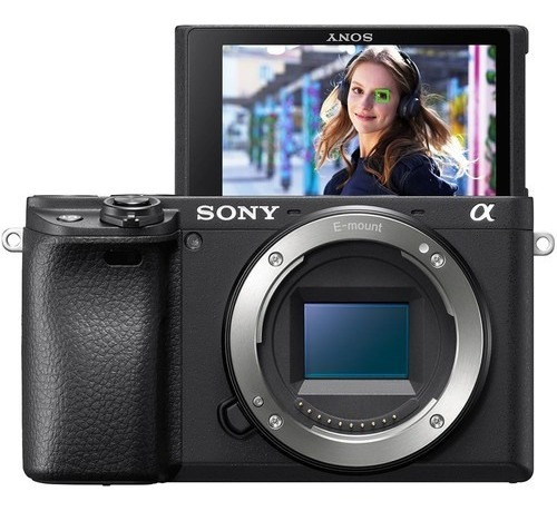 Câmera Sony A6400 Com Lente E 55-210mm F/4.5-6.3 + Nf-e *
