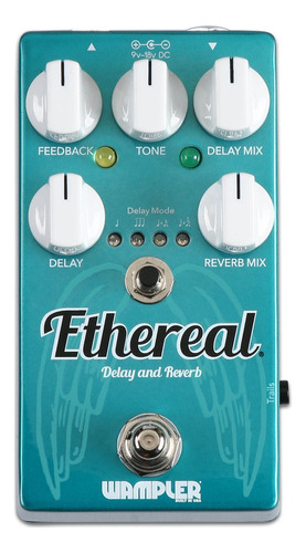 Wampler Pedals Ethereal Reverb E Delay Novo C/ Garantia E Nf