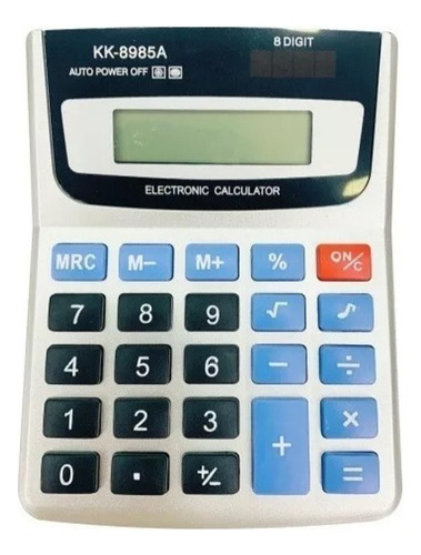 Calculadora Dexin Bst Kk-8985a Blanco 10 Funciones 8 Digitos