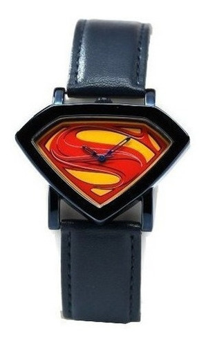 Reloj Superman Shield De Man Of Steel - Azul
