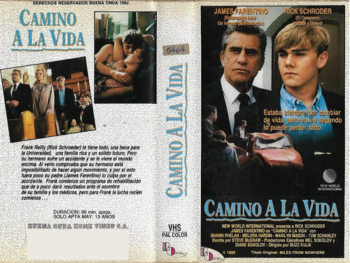 Camino A La Vida Vhs Ricky Schroder James Farentino 1992
