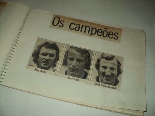 Imagem 9 de 10 de Caderno - Recorte Matéria Copa Do Mundo 1974 - Show!!!