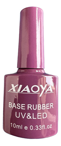 1 Base Rubber Gel Xiaoya Tonos Nudes Translúcido 10ml Uñas