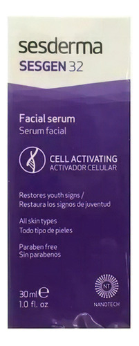 Sesderma Sesgen 32 Sérum Lipossomal Facial Ativador Celular