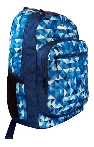 Mochila Escolar Para Lap 15' 27 L Wallis Color Azul