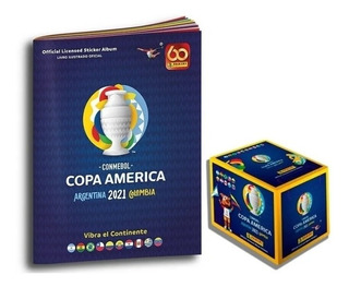 4 Cajas Selladas Album Duro Copa America 2021 Colombia Argentina 2021 PANINI 