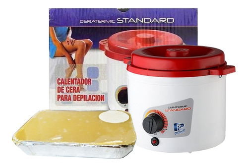 Calentador De Cera Fundidor Arcametal Profesional + Cera 1kg