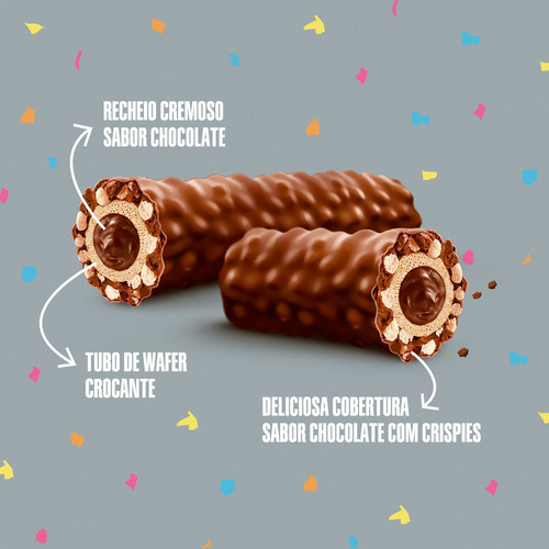 Kit Com 15 Chocotubes Sabor Chocolate Com 25g Hershey's