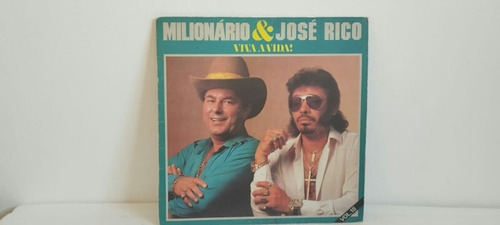 Lp Milionário E José Rico Viva A Vida V 18 Pôster (Usado)