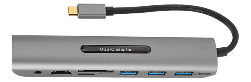 Adaptador Usb De Estación De Acoplamiento Typec 9 En 1 Tipo