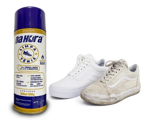 Limpador de sale tenis branco