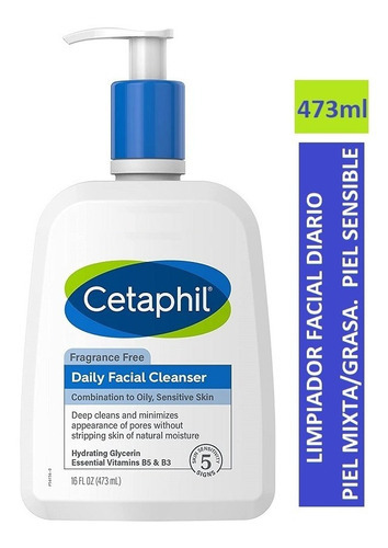 Cetaphil Daily Cleanser Facial - Ml A $222 Momento De Aplicación Día/noche Tipo De Piel Grasa/mixta/sensible