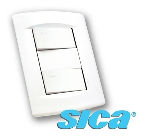 Llave De Luz Sica Life Armada 2 Modulo Completa Multinorma