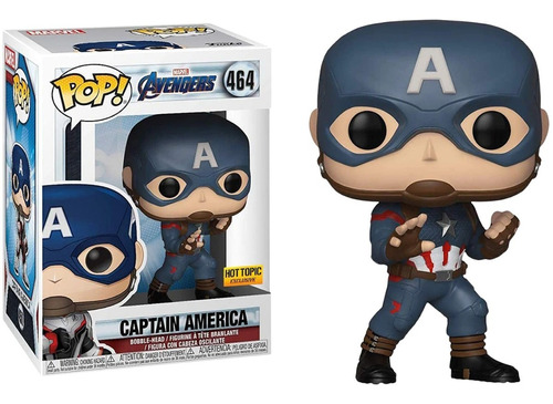 Funko Pop Marvel Avengers Endgame Captain America Hot Topic