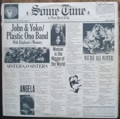 2x Lp Nm John Lennon & Yoko Ono Some Time In New York 1ed Br