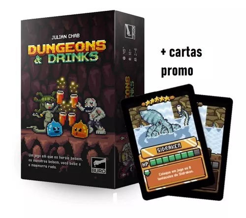 Dungeon Drinks Jogo e Tabuleiro