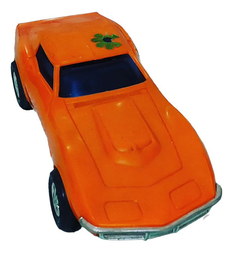 Auto Juguete Corvette Sting Ray Color Naranja