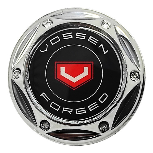 Tapa Rin Vossen Forged Reflectiv Rojo Universal 50mm Juegox4