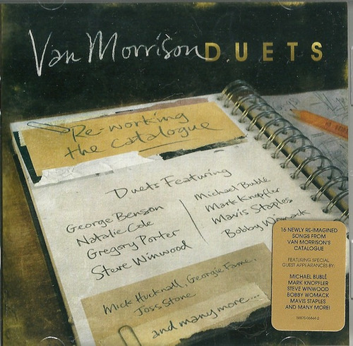 Van Morrison - Duets: Re-working The Catalogue Cd Importado