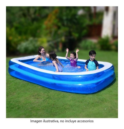 Alberca Inflable Grande Play Day( 1.75 M X 2.62 M X 50 Cm )