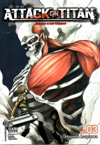 Manga, Attack On Titan Vol. 3 / Hajime Isayama