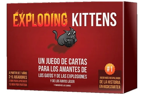 Juego De Cartas Exploding Kittens