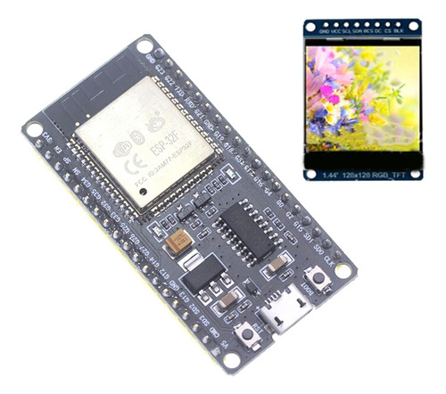 Placa De Desarrollo Del Módulo Esp32f, Controlador Ch340, Wi