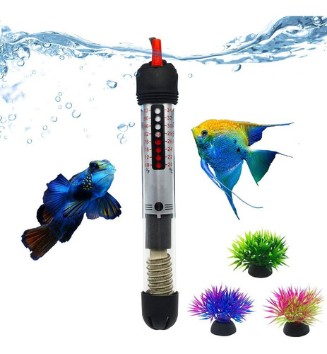 Calentador De Acuario Para Pecera Bnzaq - Sumergible 25w