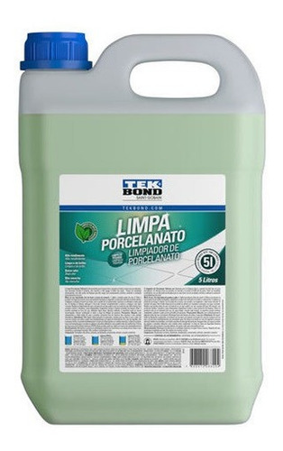 Liquido Limpa E Da Brilho Para Porcelanato Tekbond 5l