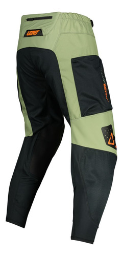 Calca Leatt Moto 4.5 Enduro Verde Trilha Com Bolso