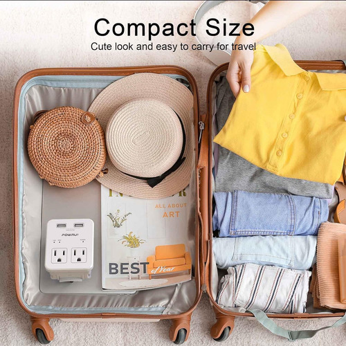 Adaptador De Enchufe Europeo Travel Essentials - Internation