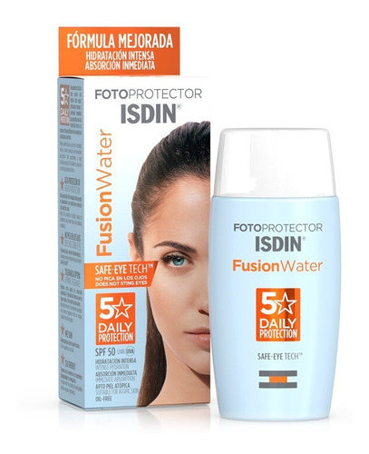 Fotoprotector Isdin Fusion Water Fps50+ Tacto Sedoso X 50 Ml