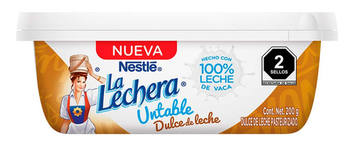 Untable La Lechera Dulce de Leche 200g