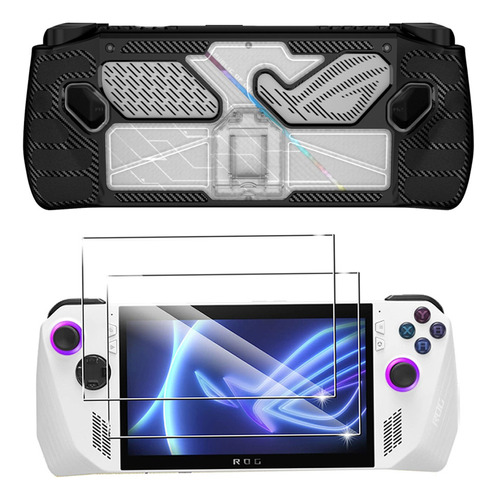 Para Asus Rog Ally, Vidrio Templado Y Funda Protectora