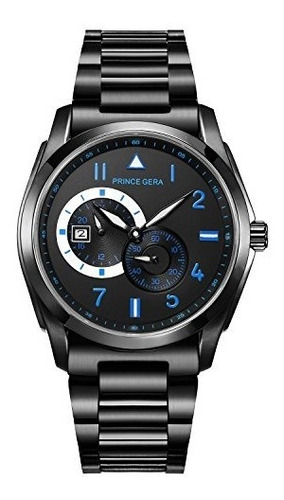 Reloj De Hombre Principe Gera Negro Deportes Reloj De Pulser