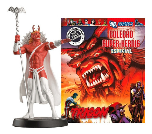 Miniatura Dc Comics Eaglemoss Especial Trigon