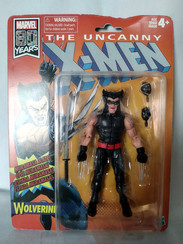 Imagen 1 de 3 de Wolverine Uncanny X-men Retro Marvel Legends Hasbro