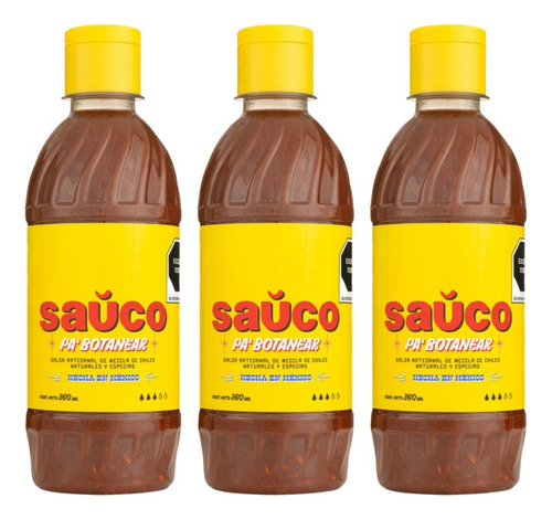 Sauco Salsa Pa´ Botanear 3/360ml