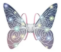 Comprar Asas De Borboleta Elétricas, Vestido De Fada Com Luz E Músic