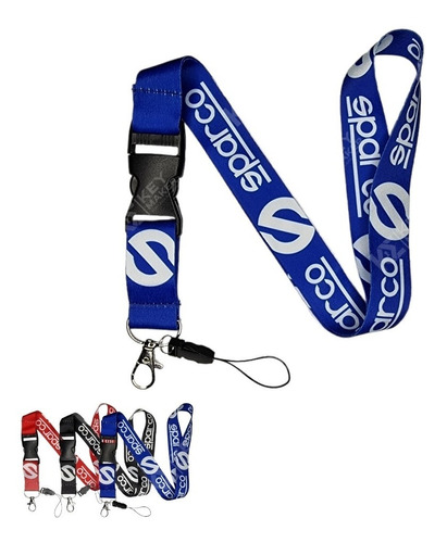 Lanyard Sparco Llavero Para Autos Y Más