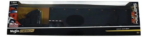 Trailer Mack Anthem Negro Caja Seca Maisto 1:64