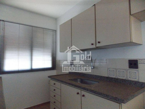 Imagem 4 de 9 de Apartamento Com 1 Dormitório Para Alugar, 45 M² Por R$ 670/mês - Centro - Ribeirão Preto/sp - Ap4627