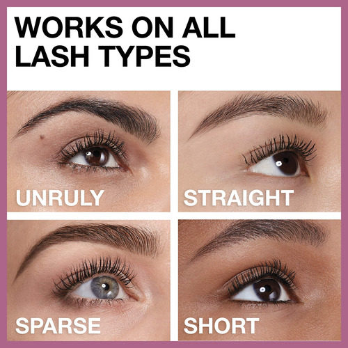 Máscara Lavable Maybelline Lash Sensational, Marrón